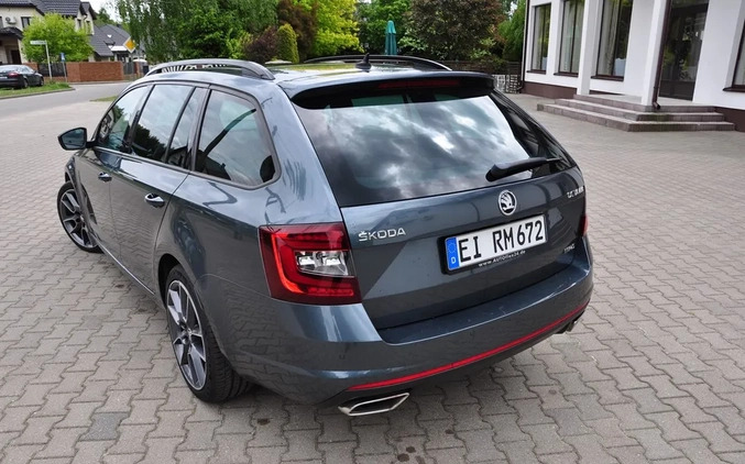 Skoda Octavia cena 69900 przebieg: 205000, rok produkcji 2018 z Poręba małe 781